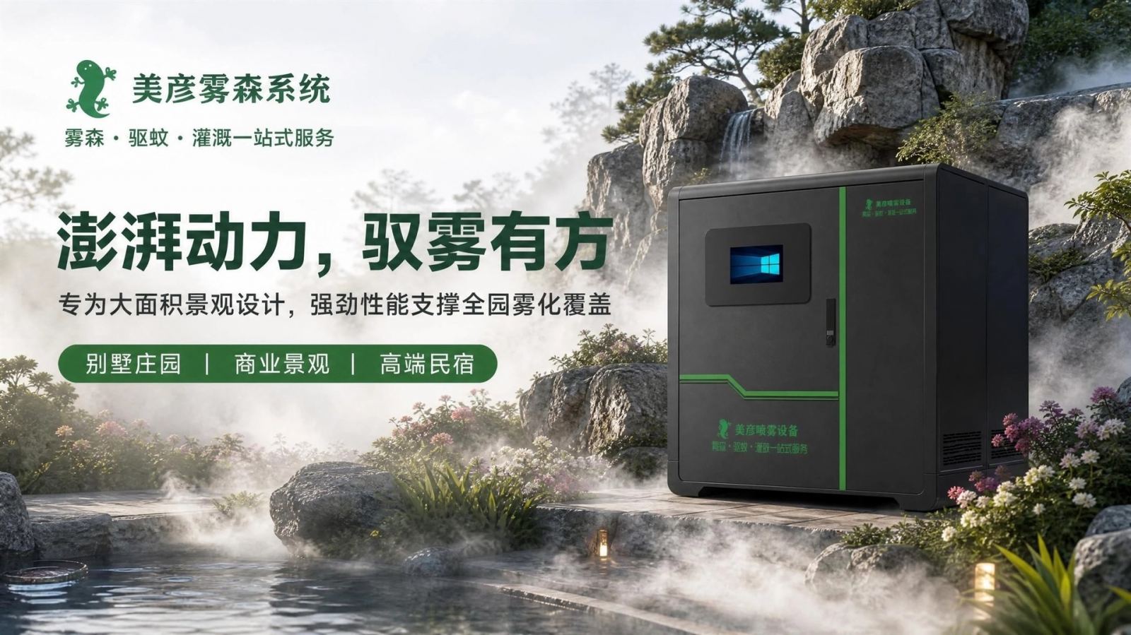 果洛雾森景观冷雾机
